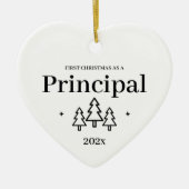 School Directeur 2026 Kerst Ornament (Voorkant)