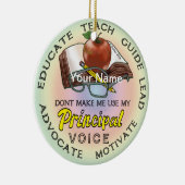 School directeur Stem ornament  (Rechts)