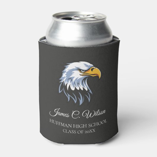 School Eagle Afstuderen Blikjeskoeler (Blikje Voorkant)