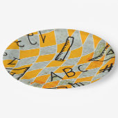 School Education Paper en Party Borden Papieren Bordje (Gekanteld)