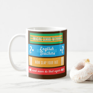 School Engels leraar Koffiemok
