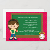 School evenement * kies achtergrondkleur kaart (Voorkant / Achterkant)