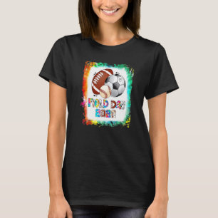 School Field Day 2022 American Football Soccer Bas T-shirt