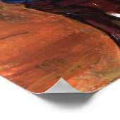 School Frida voor meisjes - Kunst voor archivering Poster (Hoek)