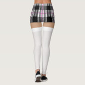 School Girl Costume (Socks) Leggings (Achterkant)