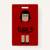 School Girls Room Hall Badge (Voorkant)