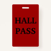 School Girls Room Hall Badge (Achterkant)