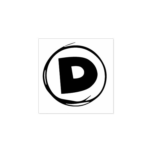 SCHOOL GRADING D RUBBER STAMP RUBBERSTEMPEL (Afrduk)