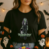 School Halloween T-shirt; Ghoul Girl Haunted Schoo T-shirt