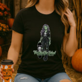 School Halloween T-shirt; Ghoul Girl Haunted Schoo T-shirt