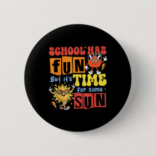 School heeft plezier, maar het is tijd voor wat zo ronde button 5,7 cm