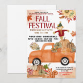 School Herfst Kaart (Voorkant / Achterkant)