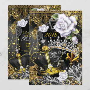 School Homecoming Prom Dance Kaart