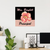 School - Hoofd - Welkom leraar - SRF Poster (Thuiskantoor)