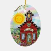 School House - SRF Keramisch Ornament