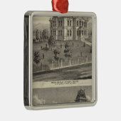 School houses, San Jose Metalen Ornament (Rechts)