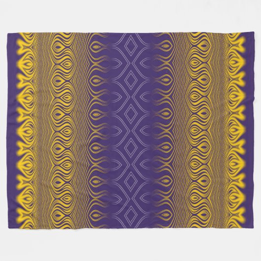 School hype-Williams College Fleece Deken (Voorkant (Horizontaal))