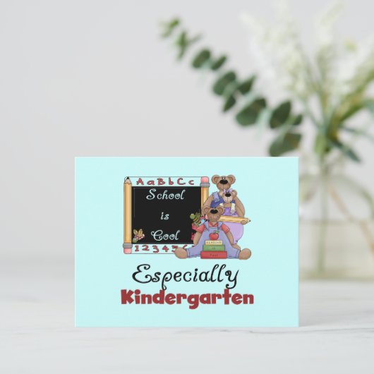 School in Cool, vooral Kindergarten Briefkaart (Staand voorkant)