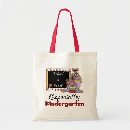 School in Cool, vooral Kindergarten Tote Bag (Voorkant)