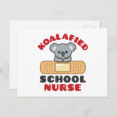 School in Koala Koalafied Briefkaart (Voorkant / Achterkant)