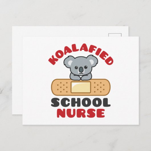 School in Koala Koalafied Briefkaart (Voorkant / Achterkant)