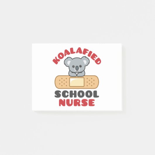 School in Koala Koalafied Post-it® Notes (Voorkant)