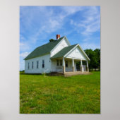 School in Locust Prairie Poster (Voorkant)