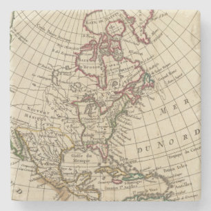 School in Noord-Amerika Stenen Onderzetter