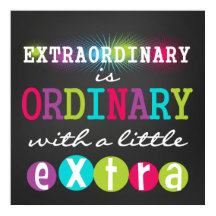 School Inspirerend Chalkboard Kijk Poster