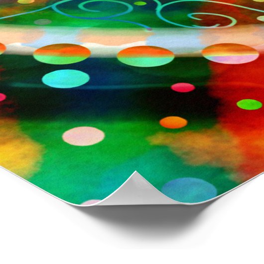 School Inspirerend Verander de wereld klaslokaal Poster (Hoek)