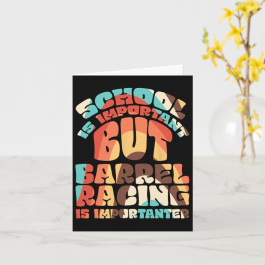 School is belangrijk, maar echt racen is belangrij kaart (Gele Bloem)