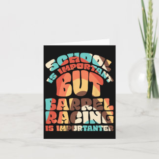 School is belangrijk, maar echt racen is belangrij kaart