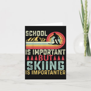 School is belangrijk, maar kiën is belangrijk voor kaart