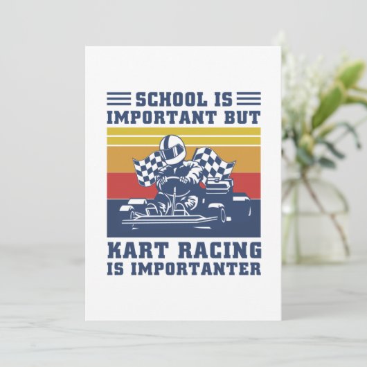 School is belangrijk, maar kunst racisme is belang kaart (Staand voorkant)