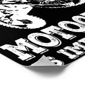 School is belangrijk, maar motocross is belangrijk poster (Hoek)