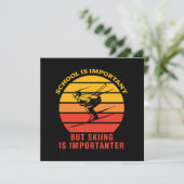 School is belangrijk, maar Skien is belangrijk (Staand voorkant)