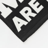 School is belangrijk, maar spieren zijn belangrijk fleece deken (Hoek)