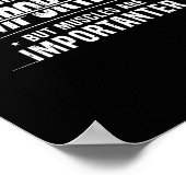 School is belangrijk, maar spieren zijn belangrijk poster (Hoek)