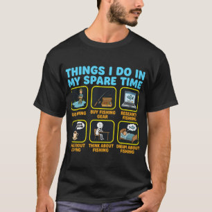 School is Belangrijk Maar Vissen is Belangrijker, T-shirt