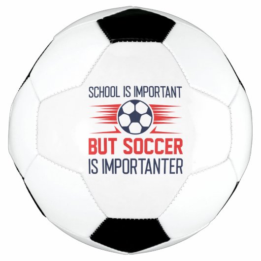 School is belangrijk, maar voetbal is belangrijk (Voorkant)