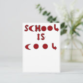 School is Briefkaart (Staand voorkant)
