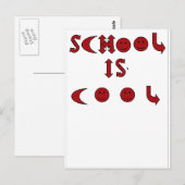 School is Briefkaart (Voorkant / Achterkant)