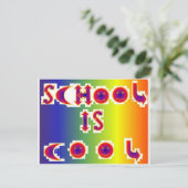 School is Cool Briefkaart (Staand voorkant)