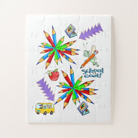 School is Cool Jigsaw Puzzle Legpuzzel (Verticaal)