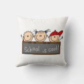 School is Cool Kussen (Achterkant)