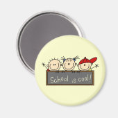 School is Cool Magneet (Voorkant / Achterkant)
