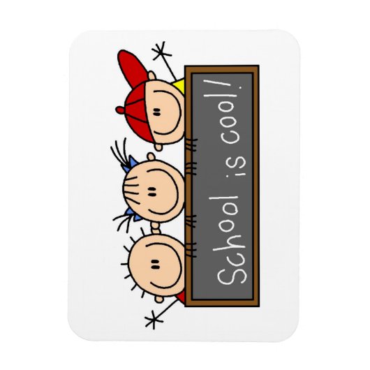 School is Cool Magneet (Verticaal)