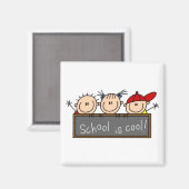School is Cool Magneet (Voorkant / Achterkant)