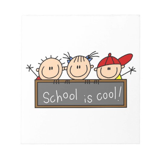 School is Cool Notitieblok (Voorkant)