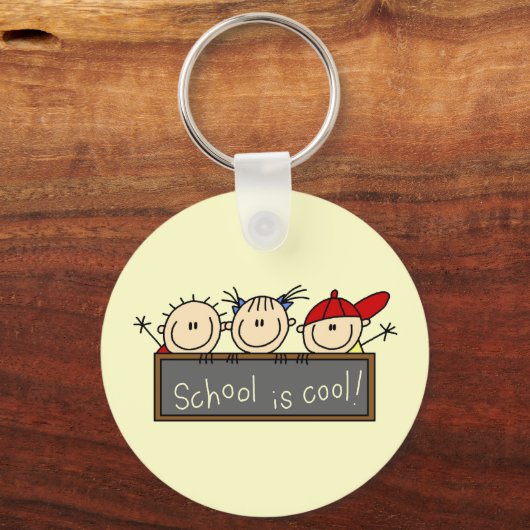 School is Cool Sleutelhanger (Voorkant)